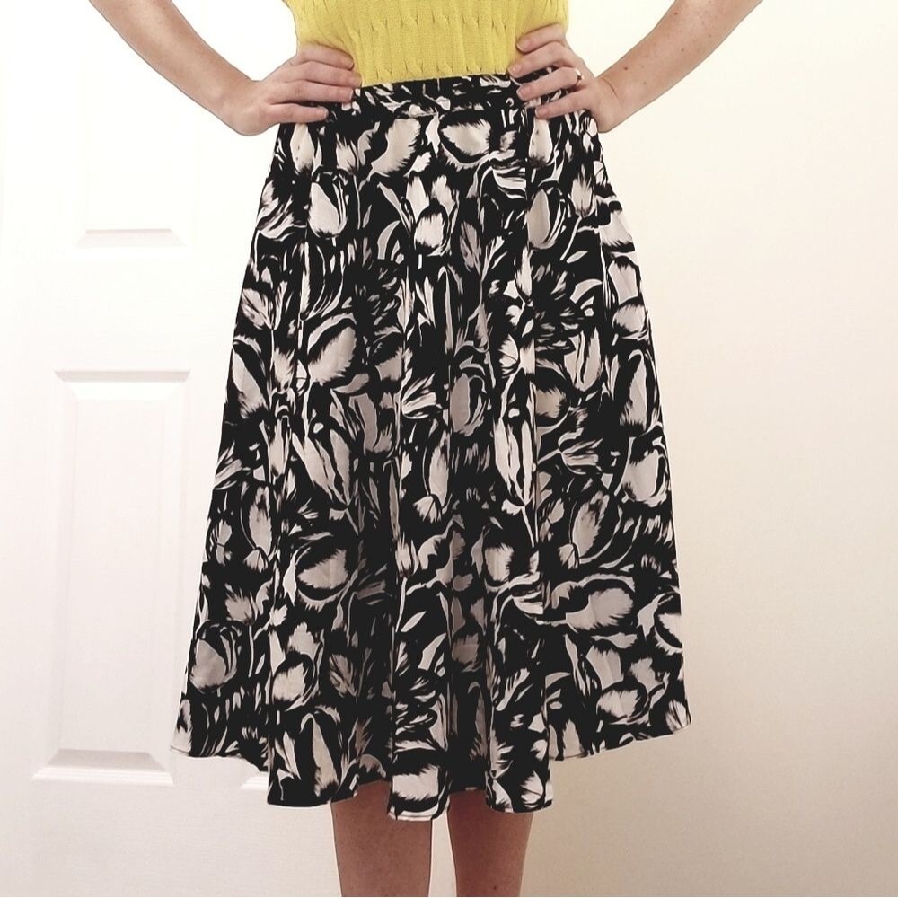 Vintage Italian Stizzoli Silk Skirt